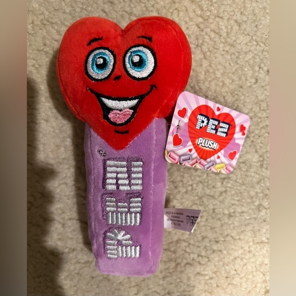 PEZ valentines plush by Ruz